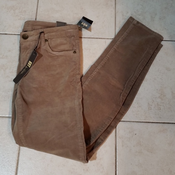 Kut from the Kloth Pants - Kut Diana Skinny Khaki Corduroy Pants
